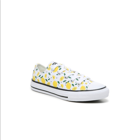 converse lemon shoes